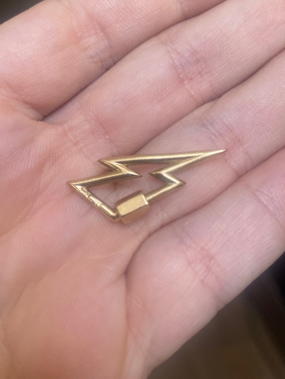 Marla Aaron 14k Boltlock Yellow Gold